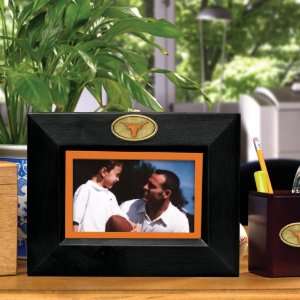   Texas Longhorns Landscape Picture Frame Texas: Kitchen & Dining