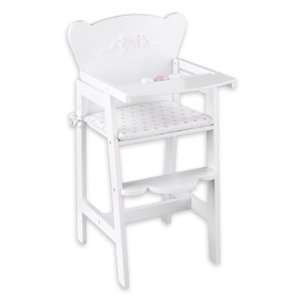  Tiffany Bow Lil Doll High Chair by KidKraft: Toys & Games