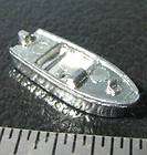 game part Monopoly: Bass Fishing boat metal token mover pawn pewter