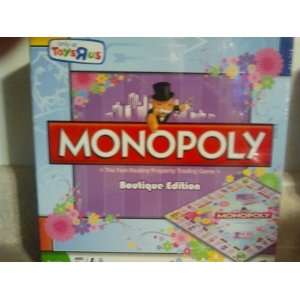  Monopoly Boutique Edition Toys & Games