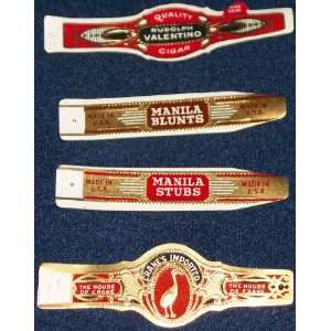    Collectible Set Cigar Band Labels, 1910 1960s: Everything Else