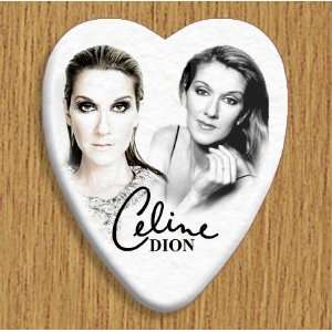 Celine Dion 5 X Bass Guitar Picks Both Sides Printed