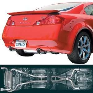    STILLEN G35 Coupe Dual Exhaust Systems w/Dual Wall Tips Automotive
