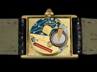 CORUM Vintage Ladies Rectangular Watch   18K GOLD  