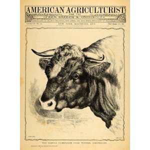 Cover American Agriculturist Shorthorn Abbotsburn Cattle Cow Livestock 