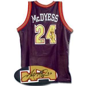  Antonio McDyess Denver Nuggets Autographed Jersey Sports 