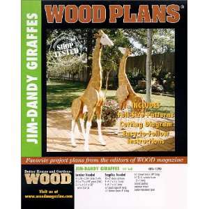  Wood Plans OFS #1020 Jim Dandy Giraffes