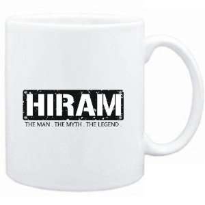  Mug White  Hiram  THE MAN   THE MYTH   THE LEGEND  Male 