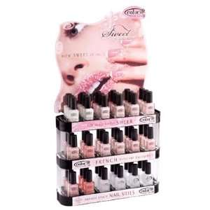   Seduction French Manicure Collection 54 pieces Salon Display Beauty