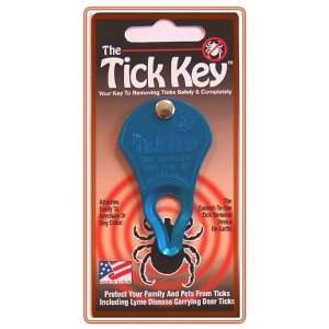   : ANODIZED ALUMINUM   TickKey Tick Removal Tool   Blue: Pet Supplies
