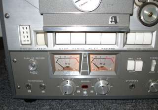 AKAI CROSS FIELD X 355D Made in Japan CLEAN Reel to Reel Tape Recorder 