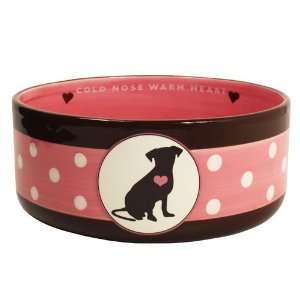  Cold Nose Warm Heart Dog Bowl  Small