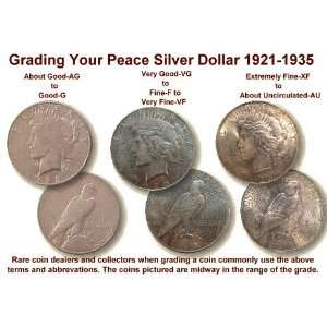  Circulated 1934 D Peace Silver Dollar    Fine Condition 