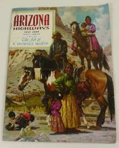   Highways JULY 1969, The art of R. Brownell McGrew & Navajos & Hopi