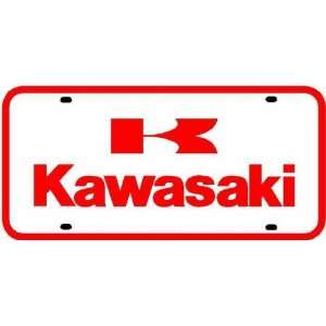  KAWASKI LICENSE PLATE sign * motorcycle: Home & Kitchen
