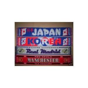  JAPAN 54 x 9 Inch NIPPON SOCCER SCARF Football NEW L5 