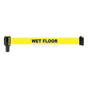  Yellow Polyester Fabric Wet Floor Banner: Everything 