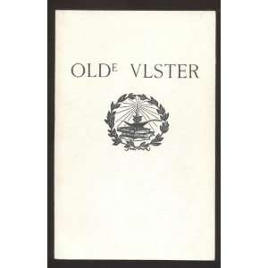  Olde Ulster  An Historical and Genealogical Magazine 