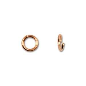   5mm Copper Plated 21 Gauge Open Jump Ring: Arts, Crafts & Sewing