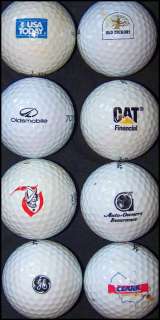 Lot of 71 Different Collector Business Logo Golf Balls PLUS 4 3 Packs 