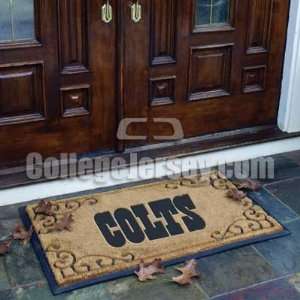 Indianapolis Colts Door Mat Memorabilia.:  Sports 