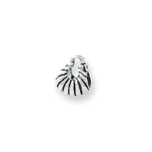  Hobo Bag Charm in Silver for Pandora and most 3mm 