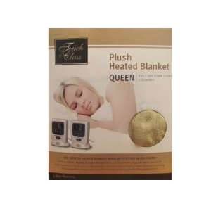  Touch Of Class Heated Blanket Queen Plush: Home & Kitchen