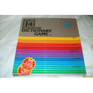  Vintage and Collctable   The Dictionary Game   NEW 