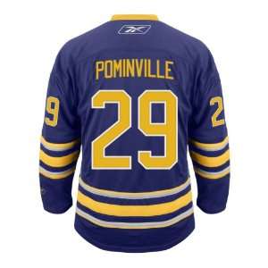 Jason Pominville Buffalo Sabres Reebok Premier Replica Home NHL Hockey 