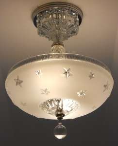   Art Deco Antique Ceiling light fixture Antique Chandelier Lamp  