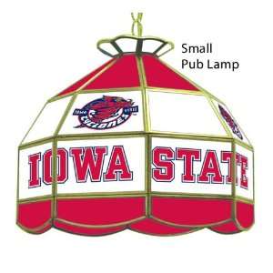  NCAA Iowa State Cyclones Glass Shade Lamp Light: Home 
