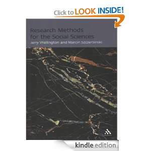 Research Methods for the Social Sciences: Jerry Wellington, Marcin 