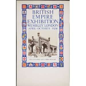 Reprint British Empire Exhibition, Wembley, London, April October 1924 