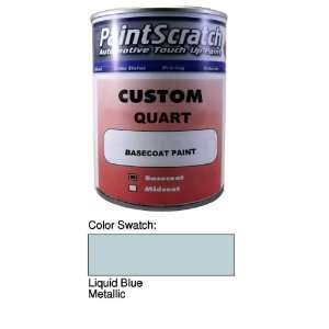  1 Quart Can of Liquid Blue Metallic Touch Up Paint for 