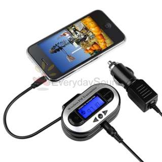 LCD STEREO CAR FM TRANSMITTER FOR MP3 Player iPod Touch  