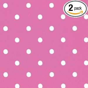 Ideal Home Range 3 Ply Paper Lunch Napkins, Large Spot Pink, 20 Count 