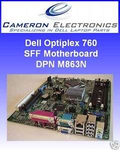 Dell Optiplex 760 Small Form Factor Motherboard M863N  