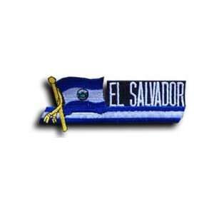  El Salvador   Country Flag Patch: Patio, Lawn & Garden