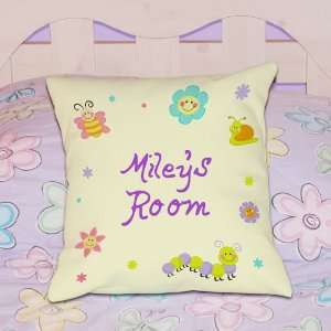  Personalized Little Smiles Throw Pillow: Home & Kitchen