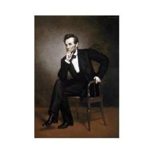  George Peter Alexander Healy   Abraham Lincoln Giclee 