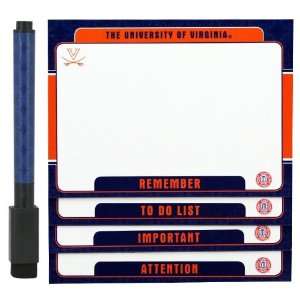   Virginia Cavaliers 4 Pack Magnetic Dry Erase Boards: Sports & Outdoors