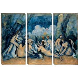  The Bathers by Paul Cezanne Canvas Painting Reproduction 