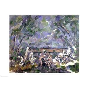  The Bathers, 1902 06 Finest LAMINATED Print Paul Cezanne 