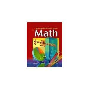  Middle School Math Course 1(Teachers Edition 