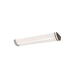  Nuvo Glamour Old Bronze Two Bulb Fluorescent Ceiling Light 