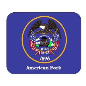  US State Flag   American Fork, Utah (UT) Mouse Pad 