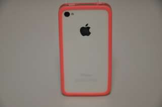   REVEAL BUMPER FRAME FOR IPHONE 4 4G 4S PINK USA SELLER FAST S&H  