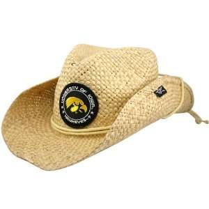  Iowa Hawkeyes Straw Cowboy Hat