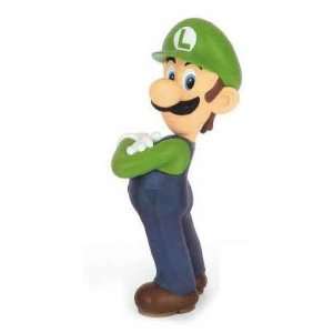  Super Mario Sofubi PVC Figure Part 6   Luigi Toys & Games