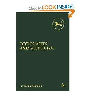 Ecclesiastes and Scepticism (Library Hebrew Bible/Old 
